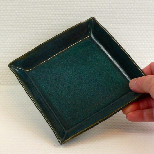 Petit plat carré pour apéro, 15 cm, – Image 2